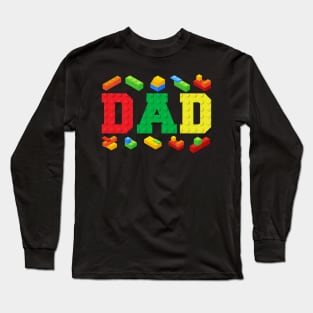 Dad Master Bulider Long Sleeve T-Shirt